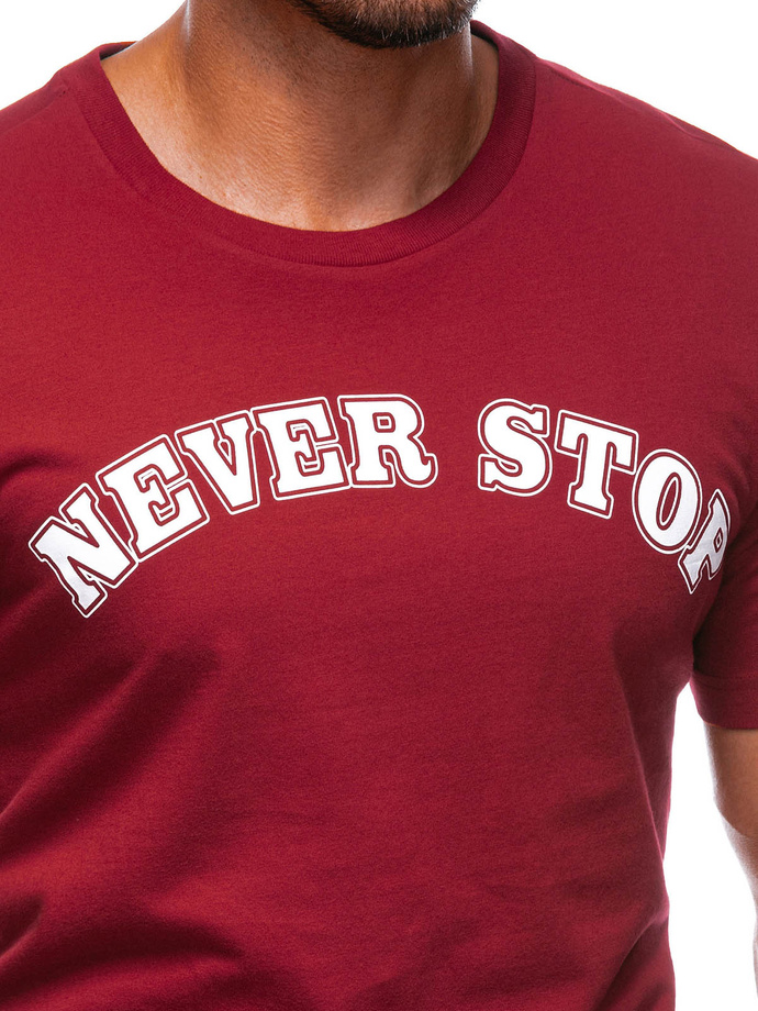 Men's printed t-shirt S2024 - red