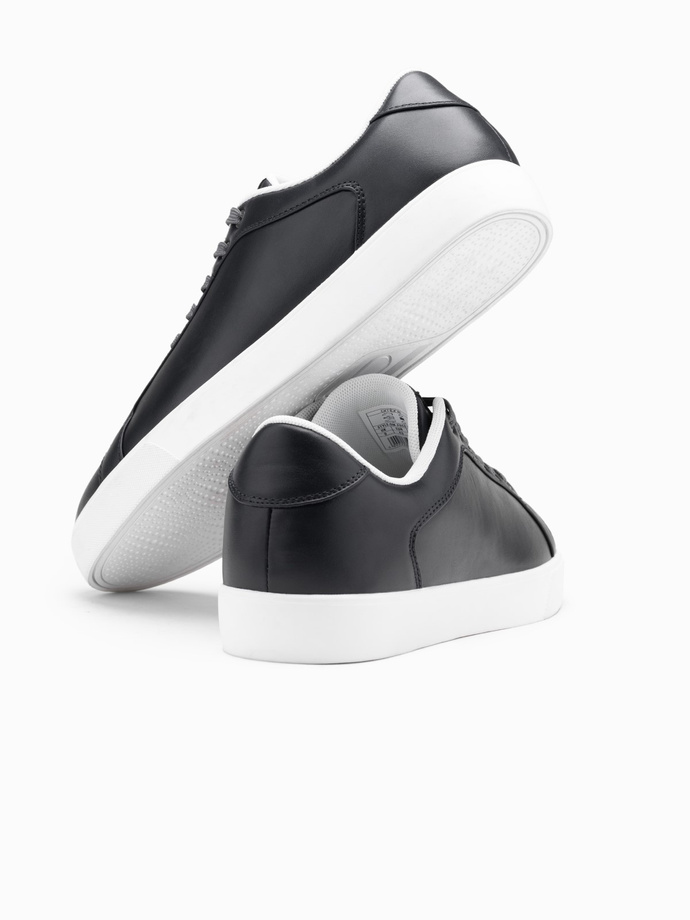 Pantofi adidași clasici pentru bărbați cu talpă înaltă - grafit V4 OM-FOCS-0165