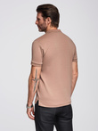 Tricou polo din tricot Pique - ecrue V7 S1746