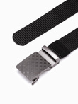 Men's belt A849 - black