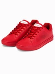 Men's ankle shoes - red T383