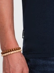 Pánské tričko V-NECK s elastanem - tmavě modré V2 OM-TSCT-0106