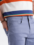 Pantaloni scurți pentru bărbați CHINO - albastru deschis V15 OM-SRDS-0103