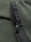 Pantaloni de trening bărbătești din tricot structurat - grafit V5 OM-PASK-0211
