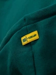 Viengungio džemperis su kišenėmis ir gobtuvu - tamsiai žalias V17 OU-SNBC-0105