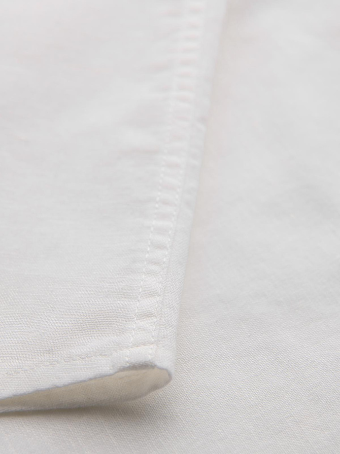 Blazer bărbătesc cu croială REGULAR cu in - crem V1 OM-BLZB-0128