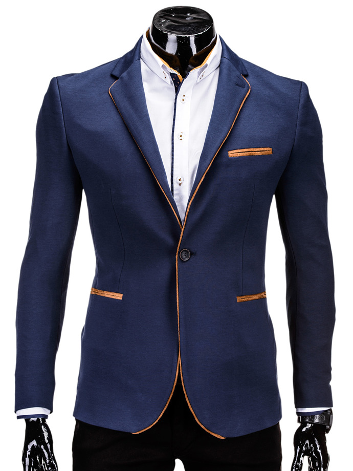 Men's blazer - navy M66